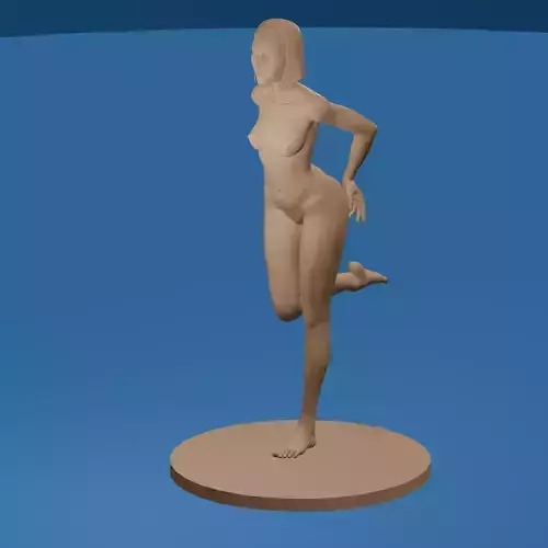 Space Bounty Hunter Cartoon Nude 2