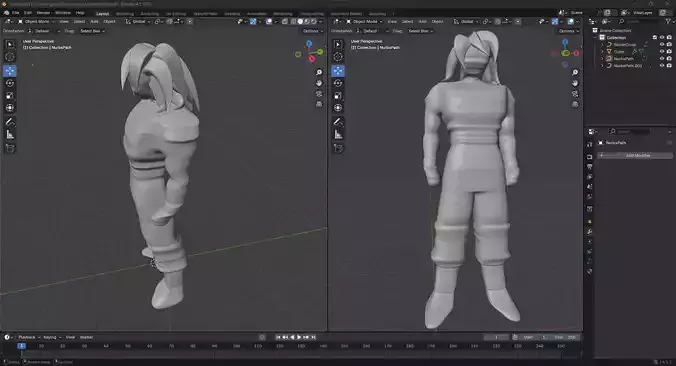 Human 3D Base Model  Game Ready  Sculpt  Rig Friendly
