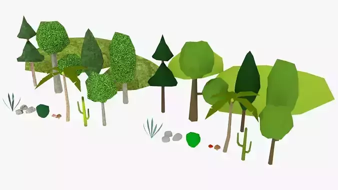LowPoly Plants