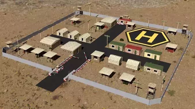 Modular Military Base