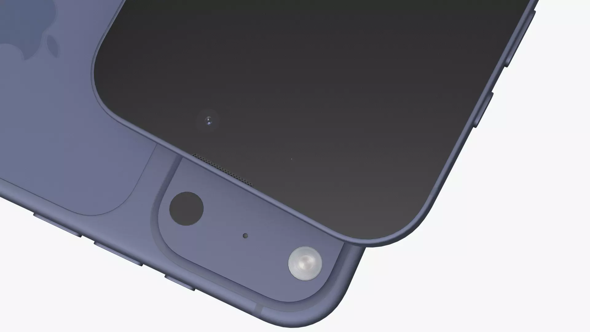 Apple iPhone 17 Pro Deep Blue 3D model_3