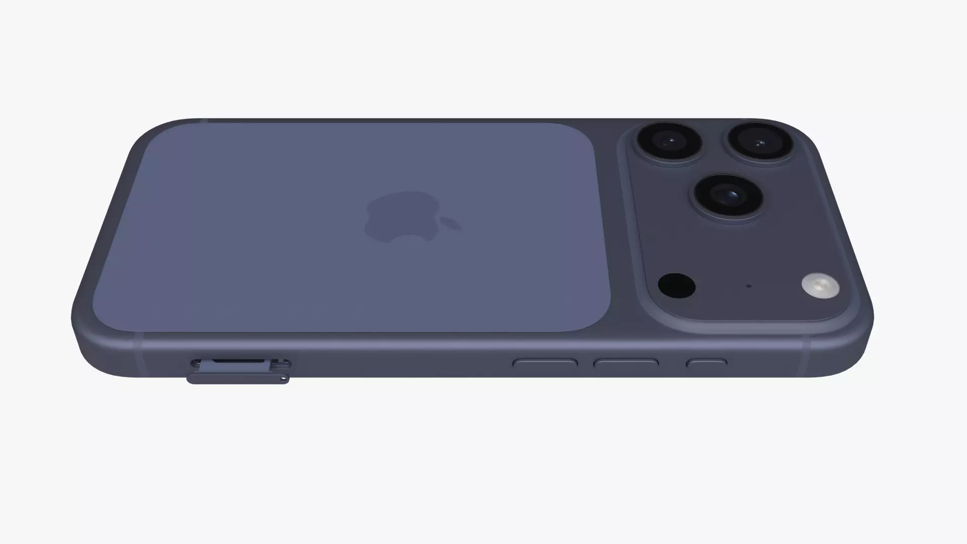 Apple iPhone 17 Pro Deep Blue 3D model_9