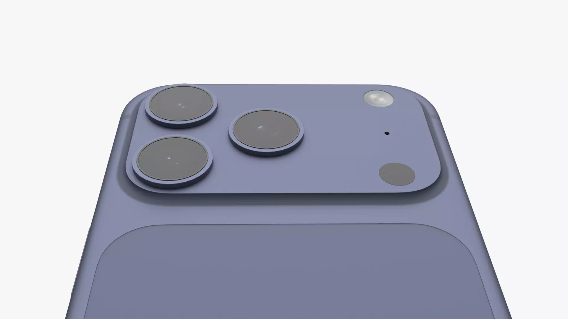 Apple iPhone 17 Pro Deep Blue 3D model_4