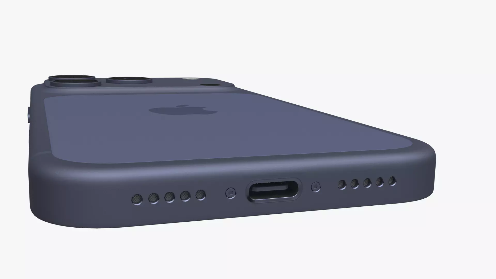 Apple iPhone 17 Pro Deep Blue 3D model_5