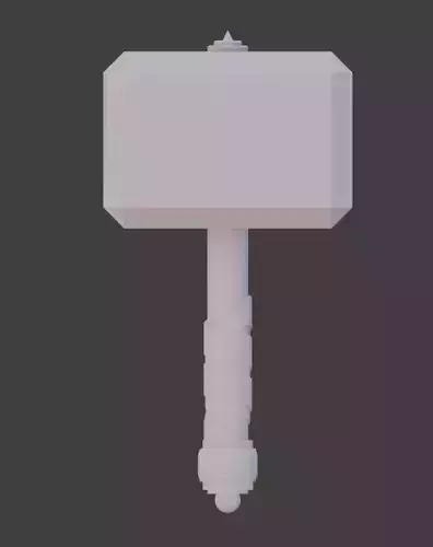 Medieval Mace 3D Model for 3D Printing