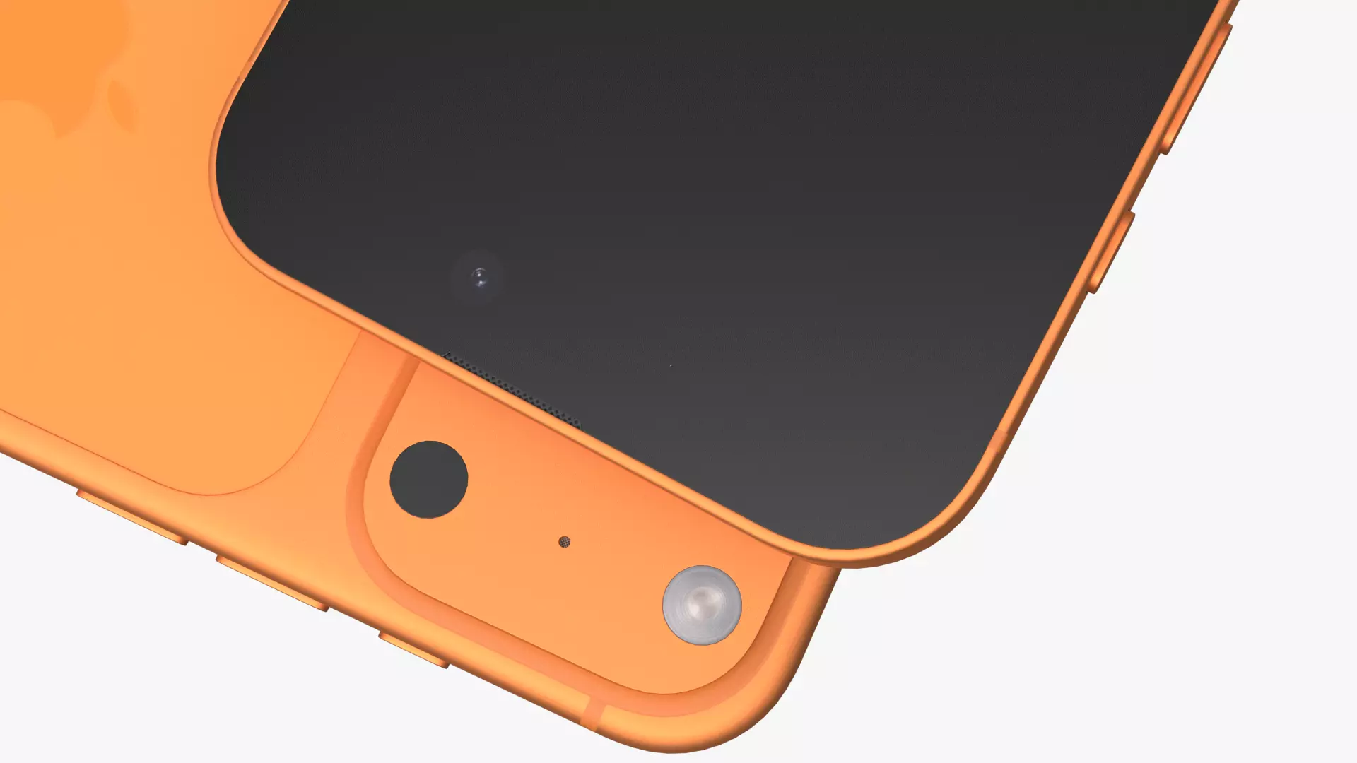 Apple iPhone 17 Pro Cosmic Orange 3D model_3
