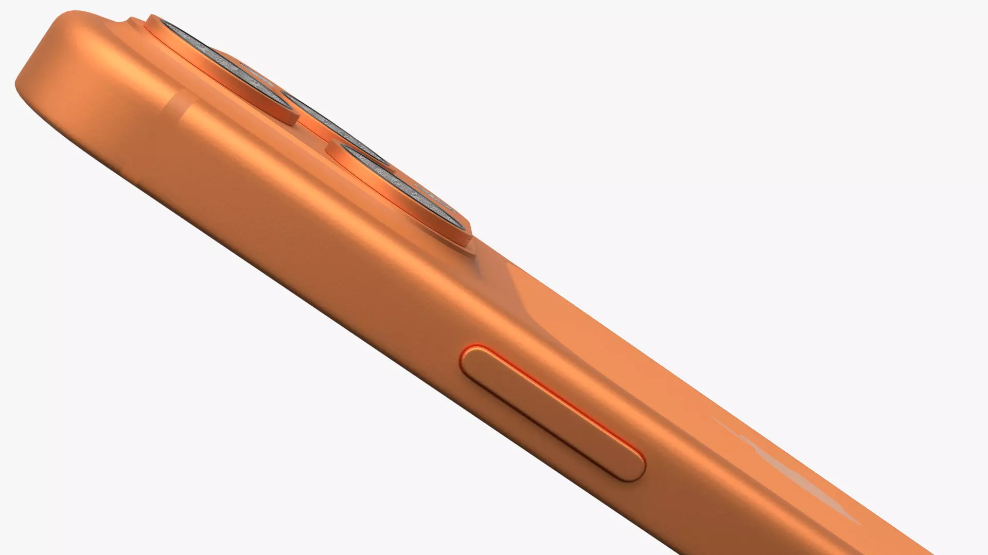 Apple iPhone 17 Pro Cosmic Orange 3D model_7