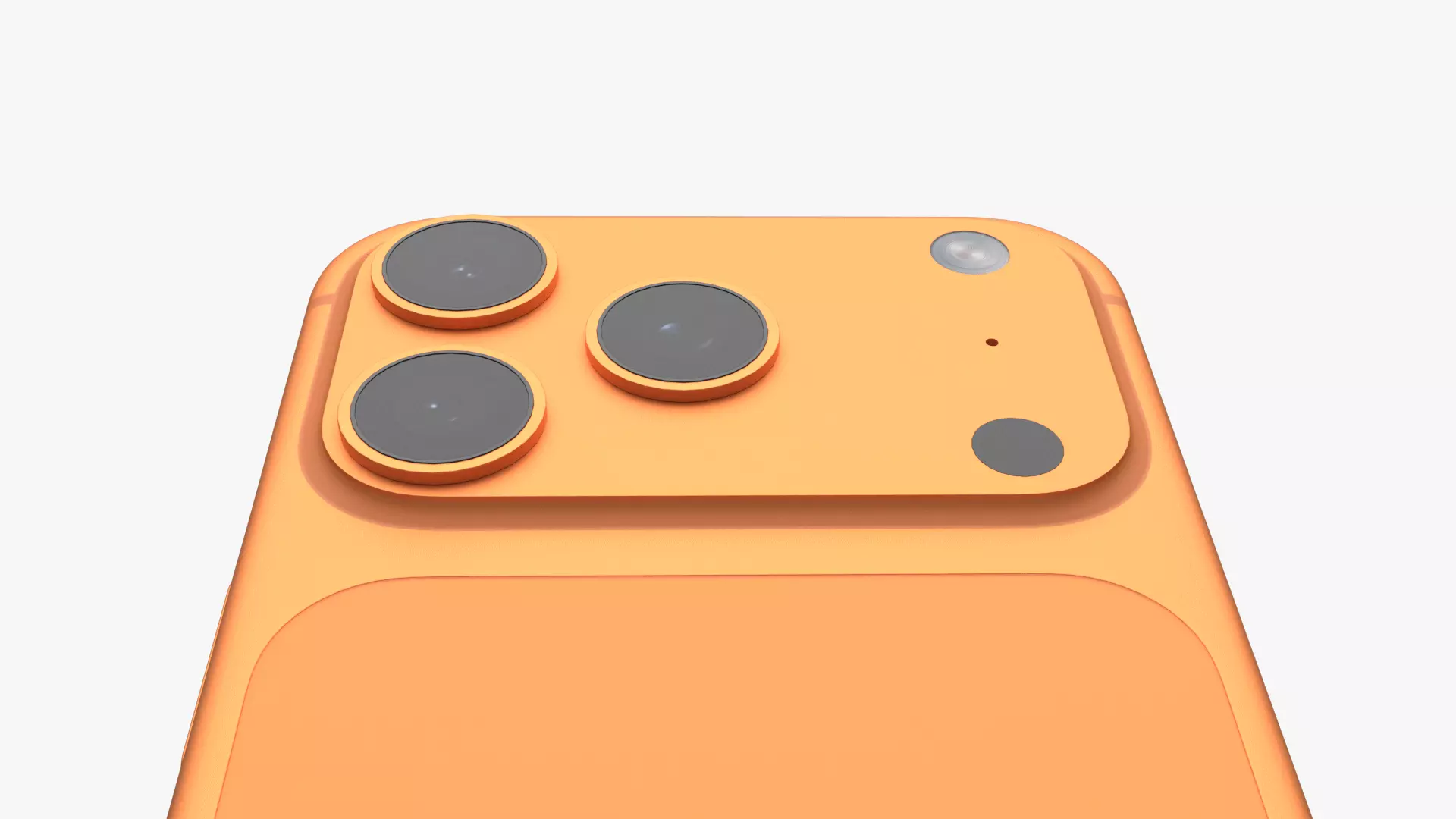 Apple iPhone 17 Pro Cosmic Orange 3D model_6