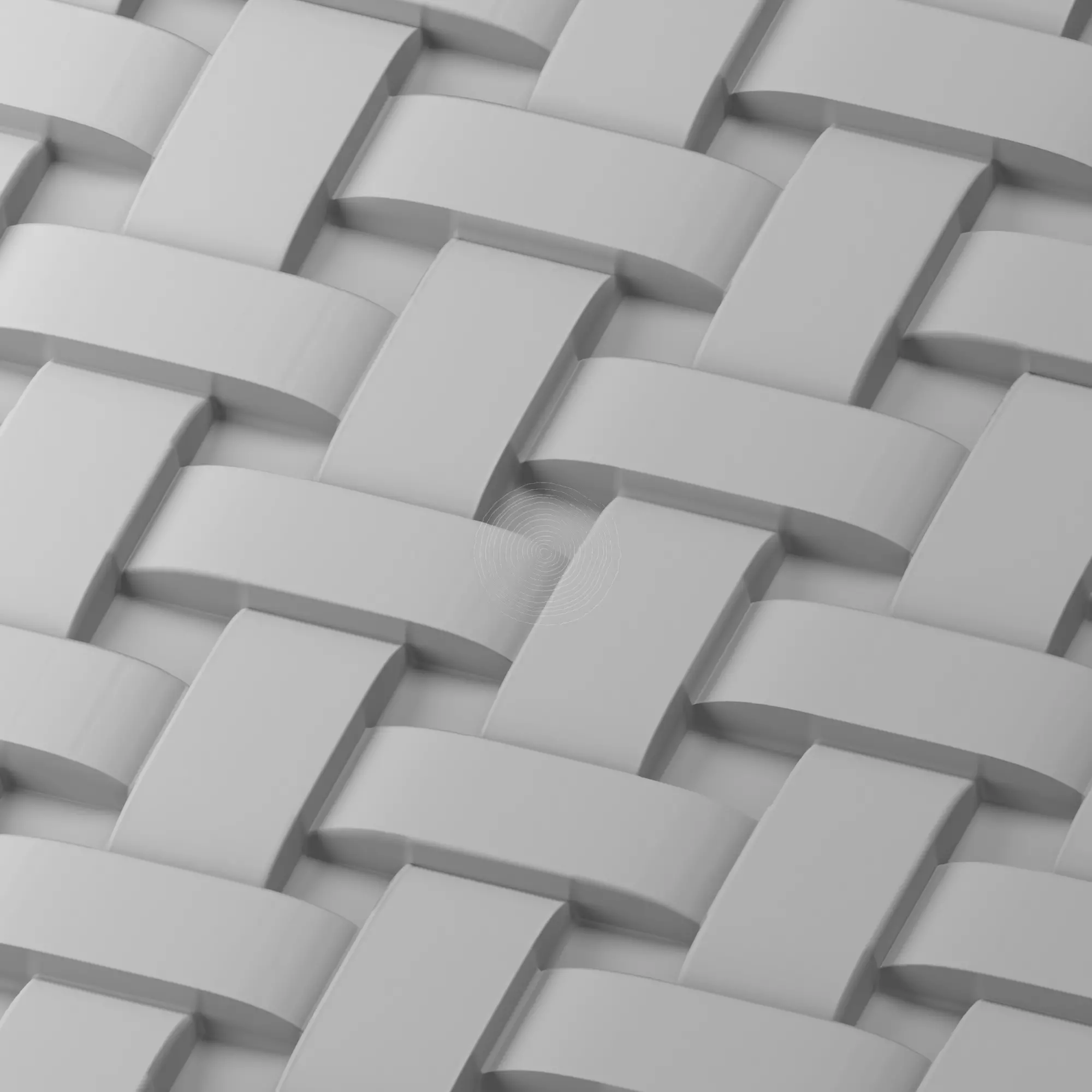 Geometry Weaving - STL file CNC woodcarving 3D print model_5