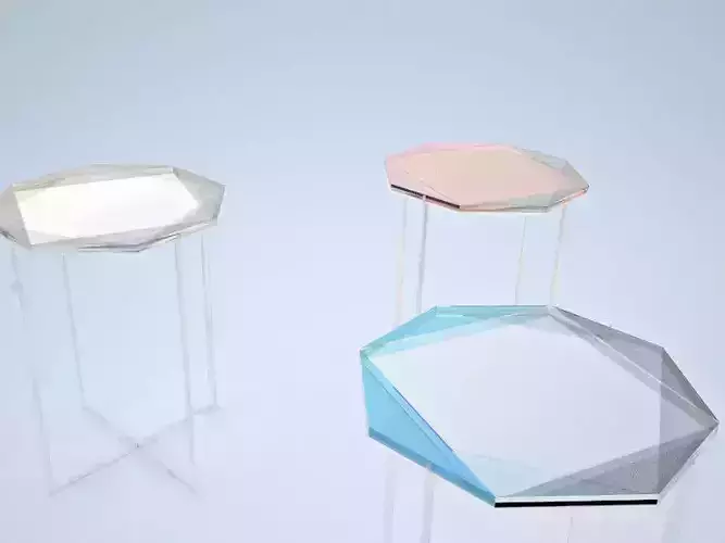 Side Tables Free 3D model