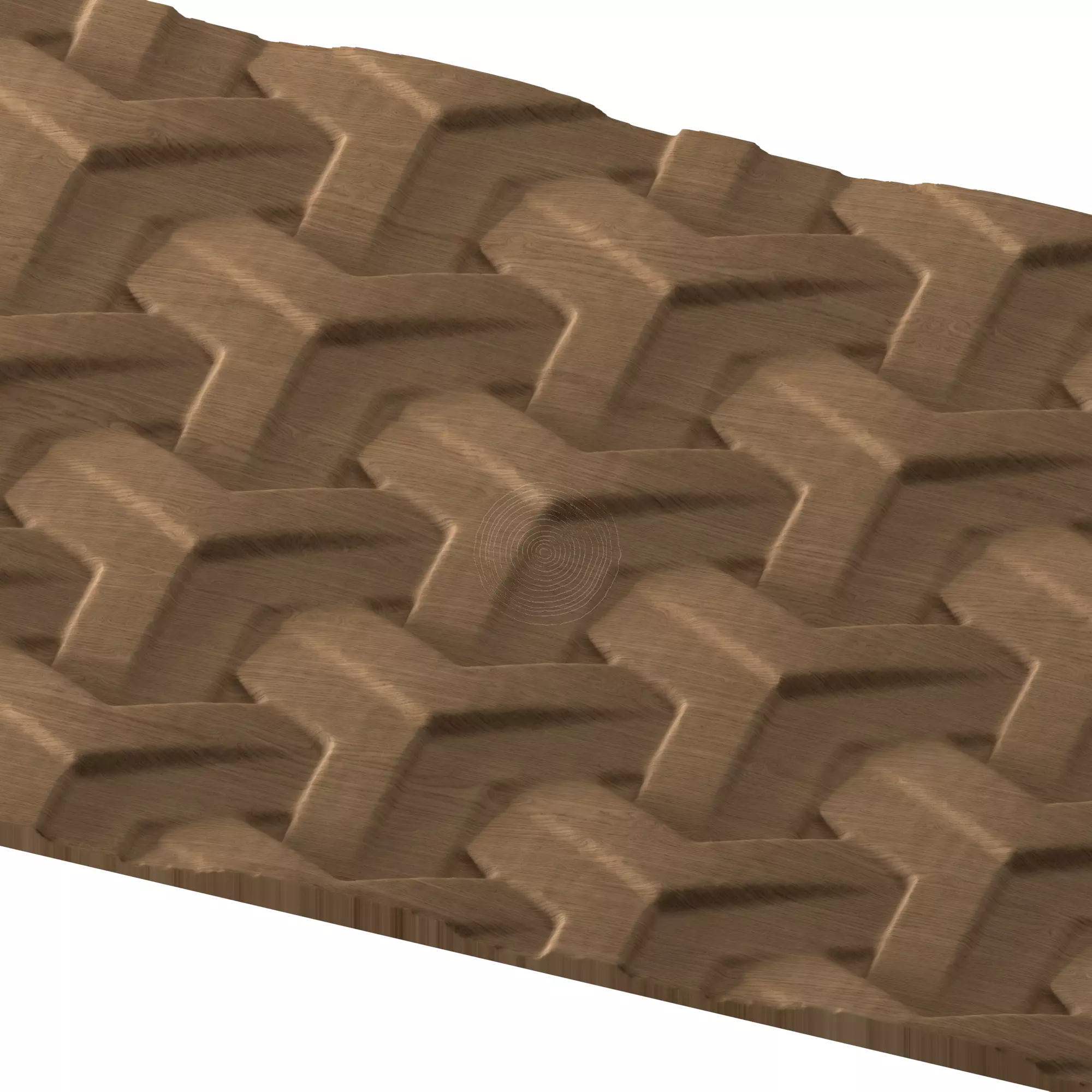 Illusion Design - STL file CNC woodcarving 3D print model_4