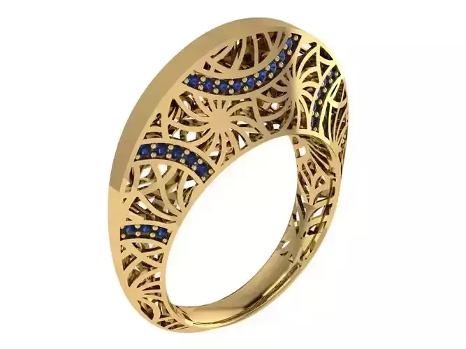 Ready Women Ring STL 3D Models 