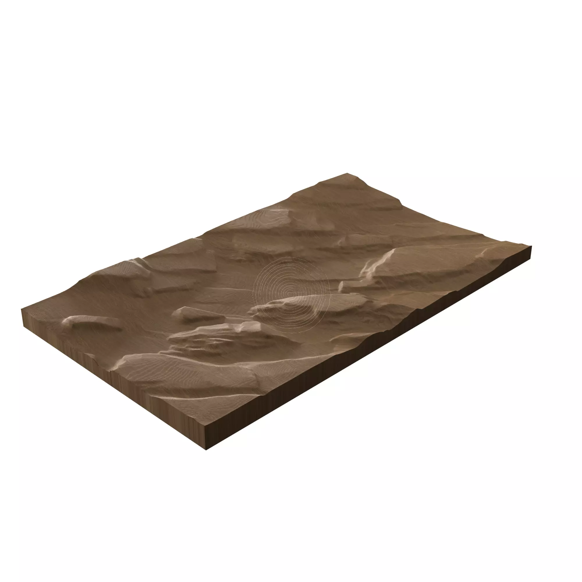 Rock Texture - STL file CNC woodcarving 3D print model