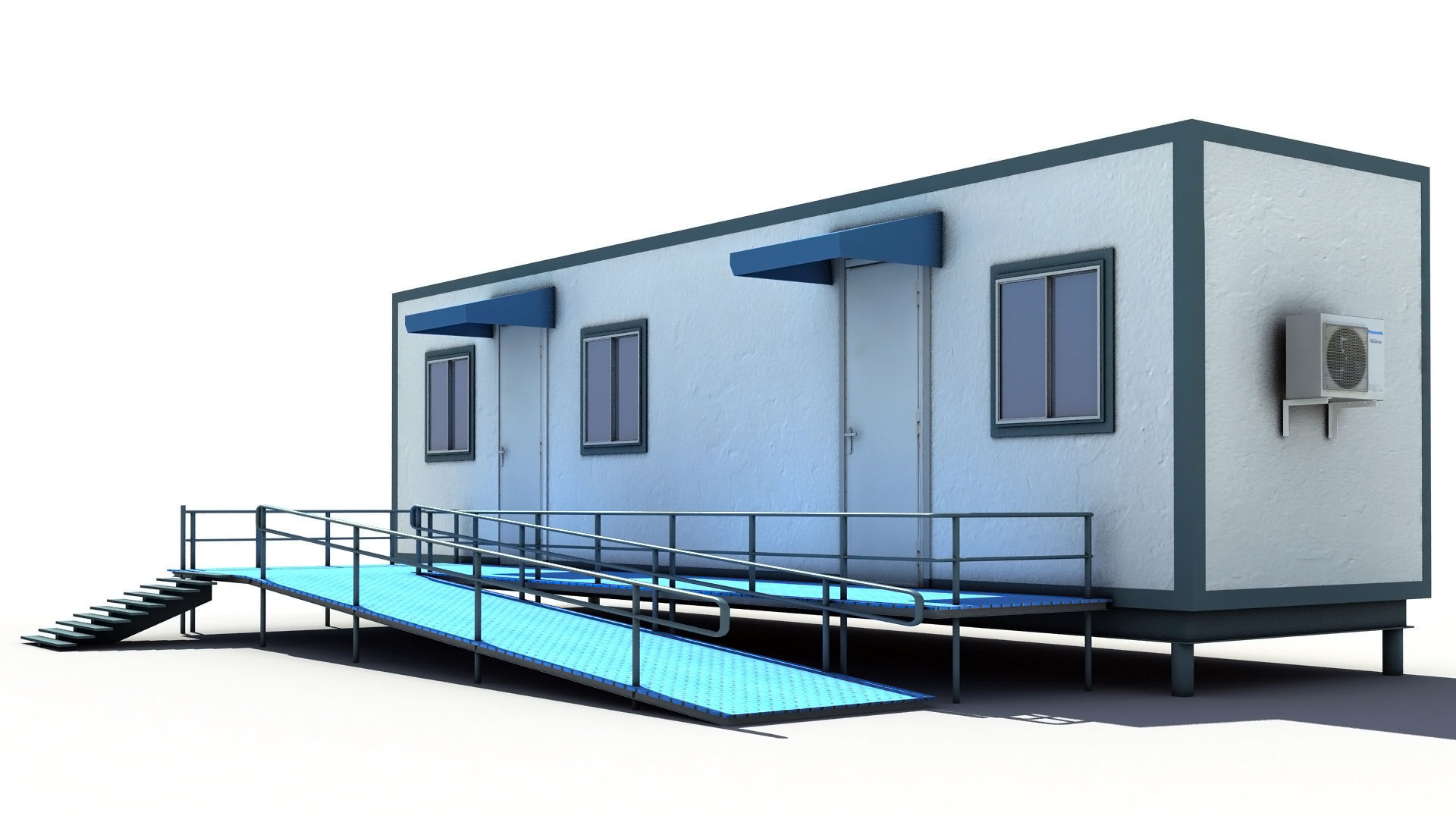 Mobile Office 3D model_1