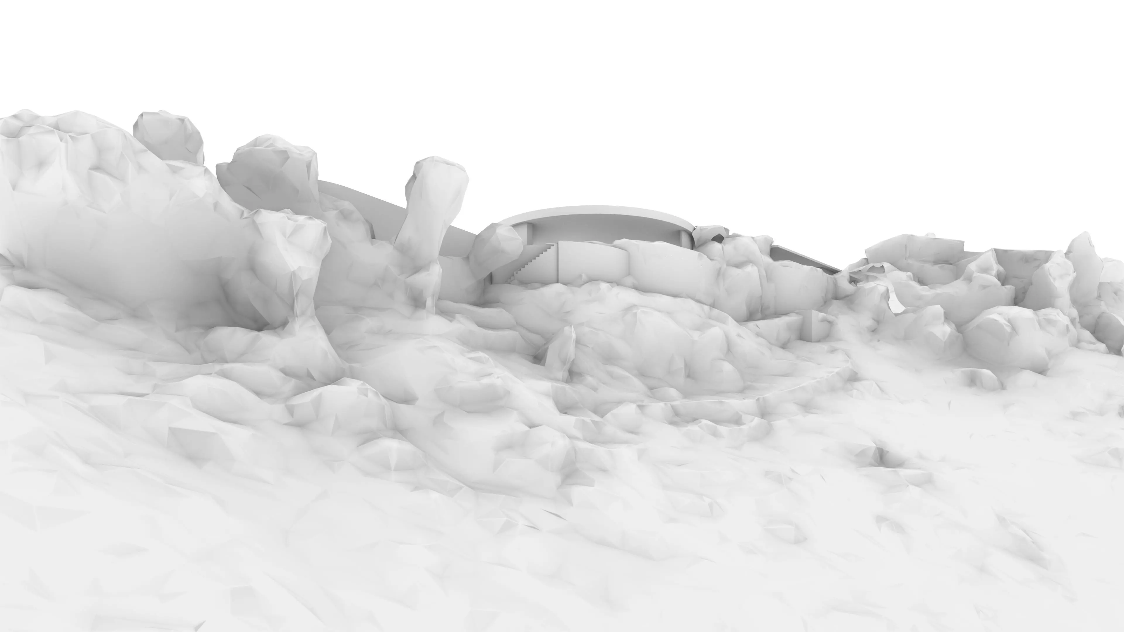 Elrod House John Lautner 3D model_8