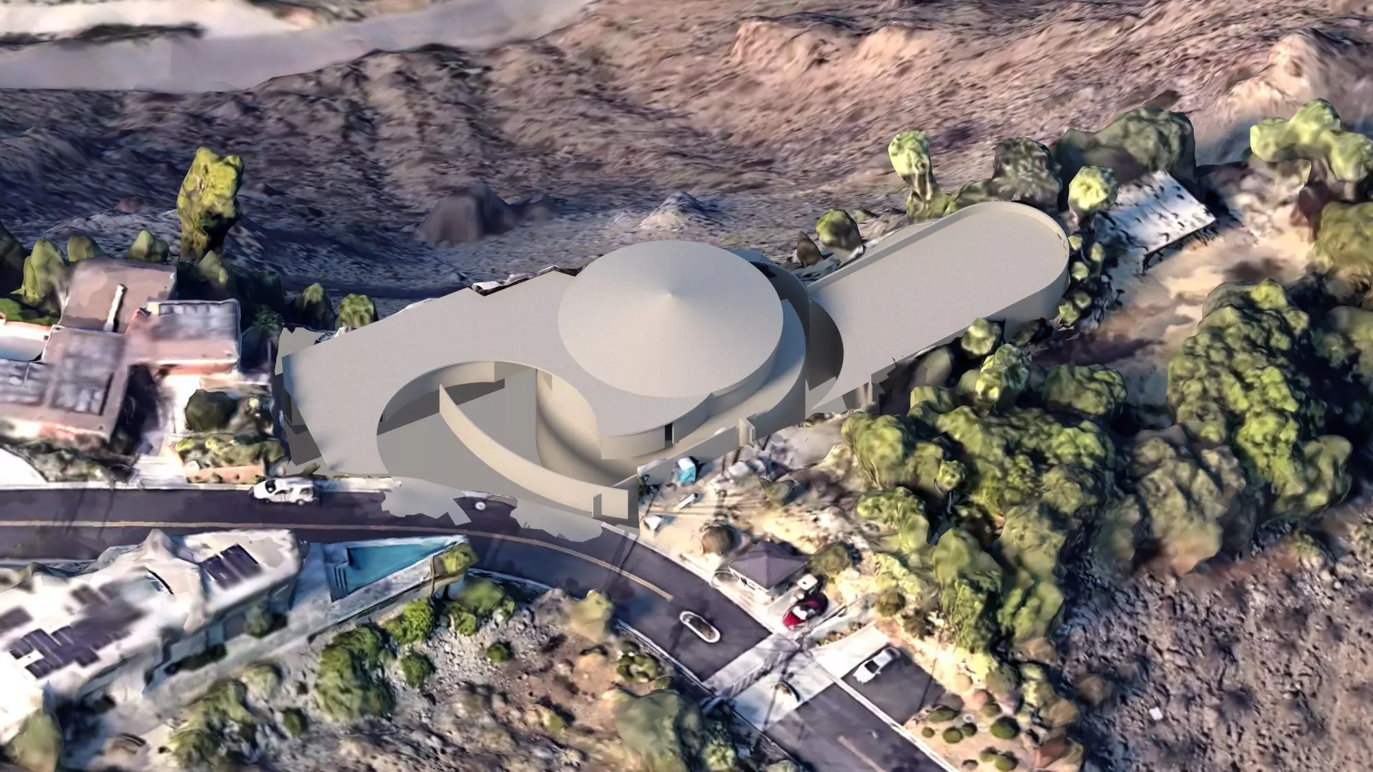 Elrod House John Lautner 3D model_3