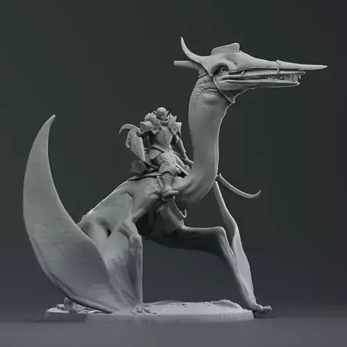 Quetzalpterodactyl moutn