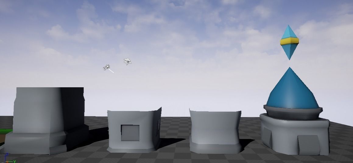 Low Poly Tower Defense Kit Free low-poly 3D model_1