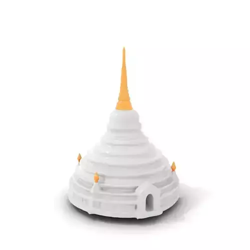 White Pagoda Temple model pack