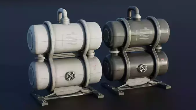 Industrial Tank - Industrial Machine - Type A