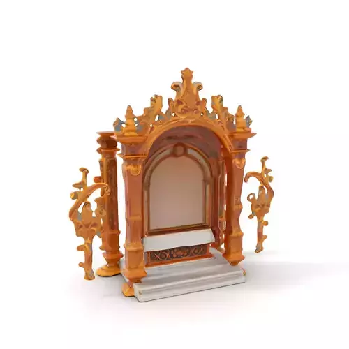 Ornate Golden Altar model pack