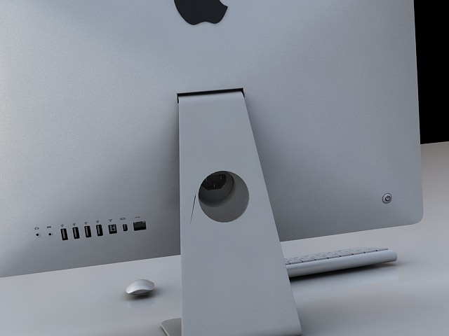 Imac computer 3D model_5