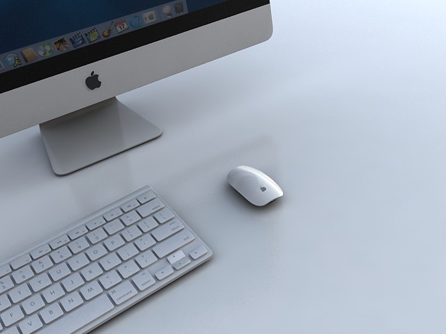 Imac computer 3D model_8