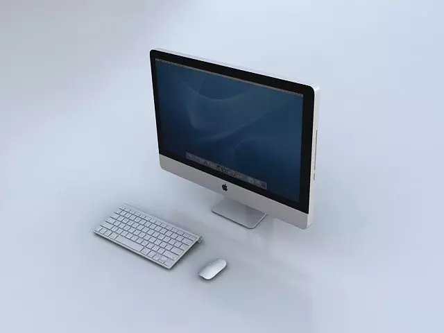 Imac computer 3D model_0