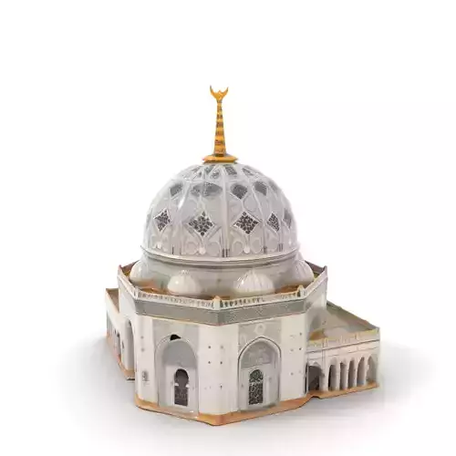 Elegant Mosque Dome model pack