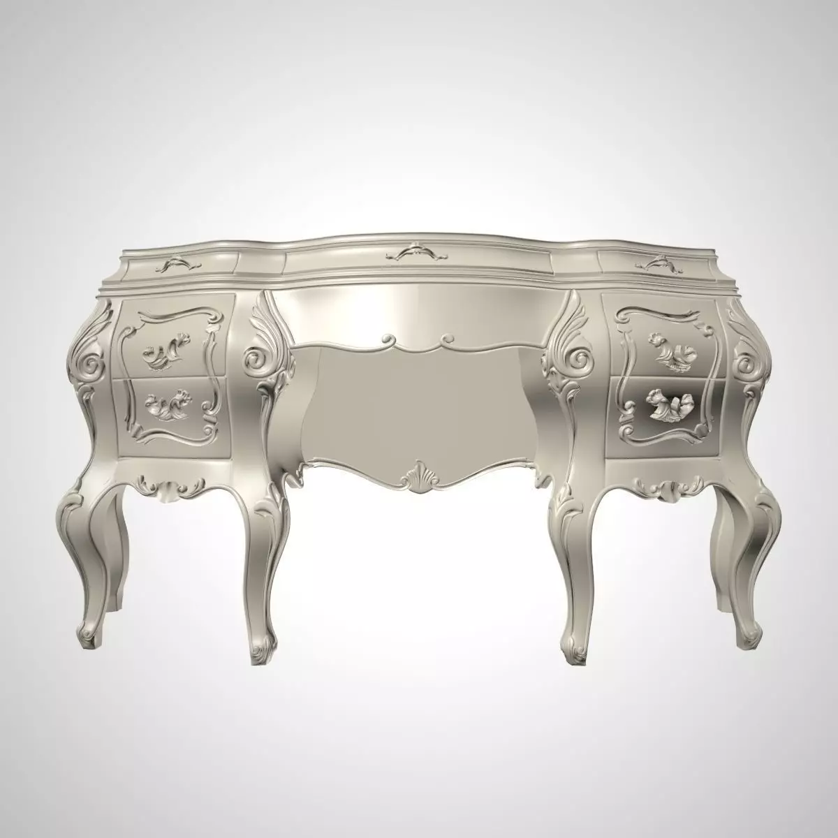 Modenese toilette 3D model_0