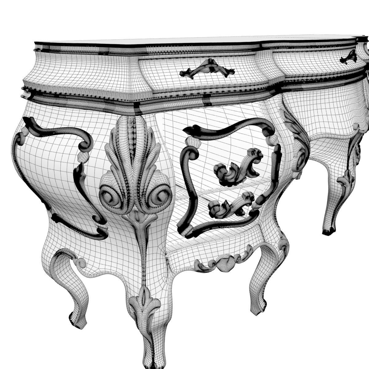 Modenese toilette 3D model_8