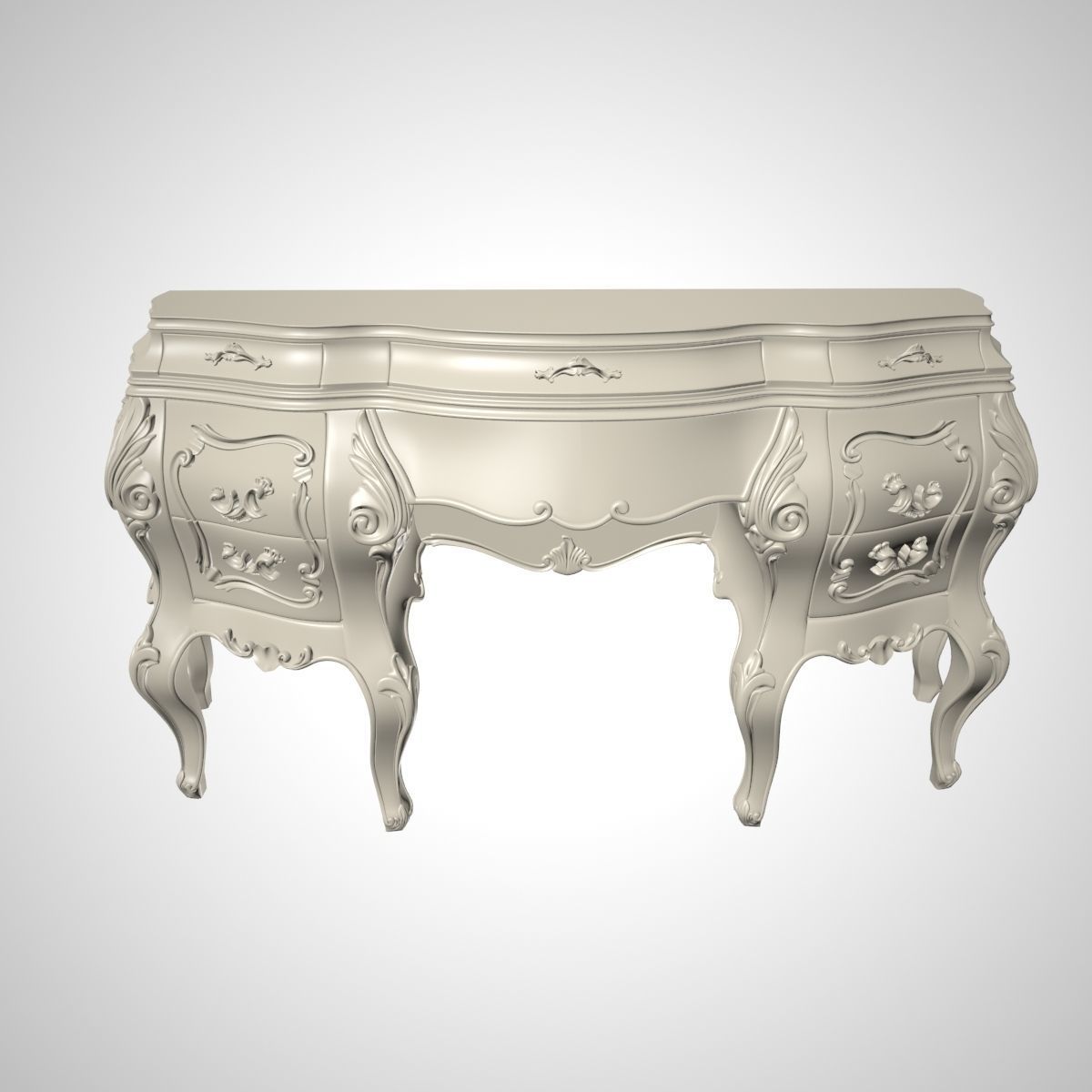 Modenese toilette 3D model_5