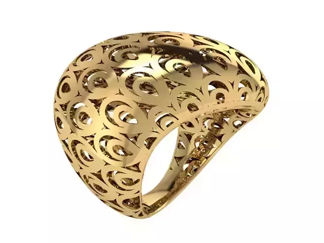 Ready Women Ring STL 3D Models 