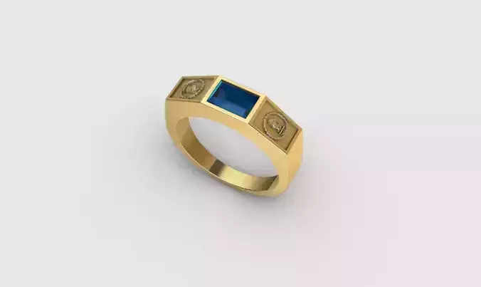 Civil Engineering Graduation Ring 3D Printing 