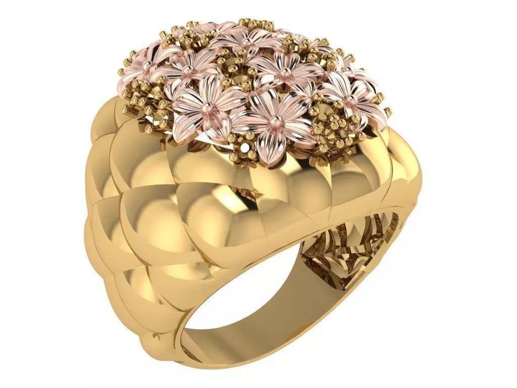 Ready Women Ring STL 3D Models 3D print model_0