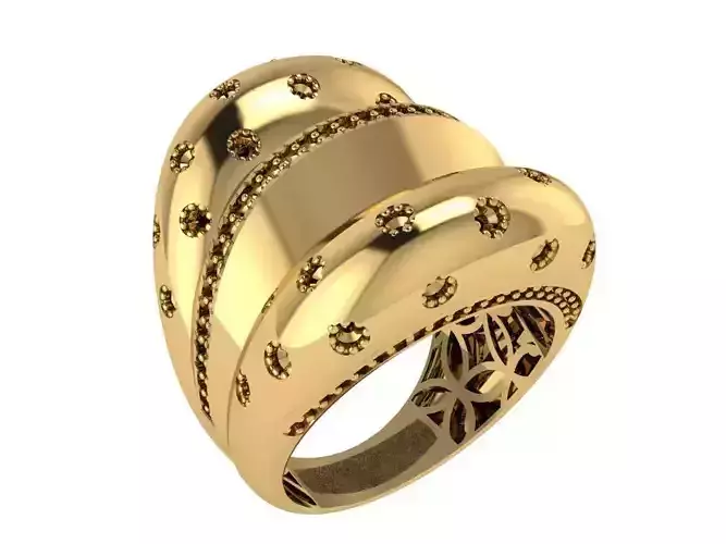 Ready Women Ring STL 3D Models 