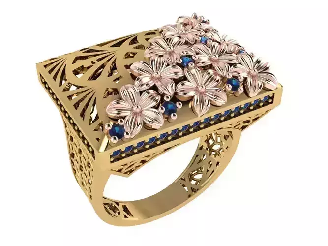 Ready Women Ring STL 3D Models 