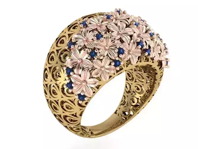 Ready Women Ring STL 3D Models 