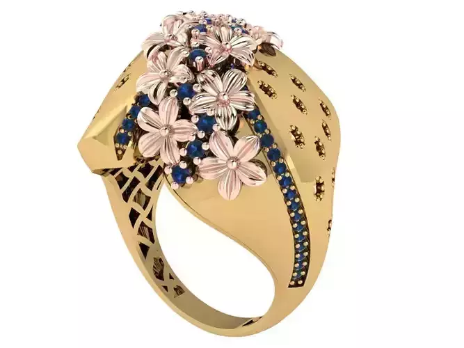 Ready Women Ring STL 3D Models 