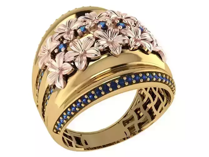 Ready Women Ring STL 3D Models 