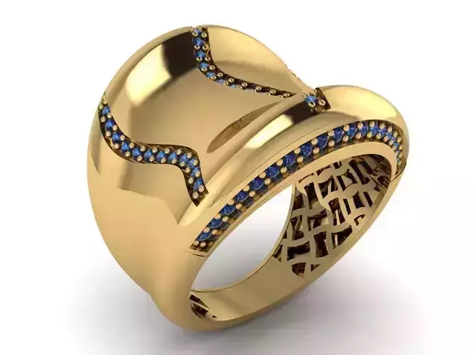 Ready Women Ring STL 3D Models 