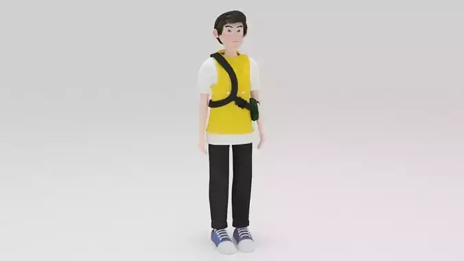 Character Vizol Rigged 