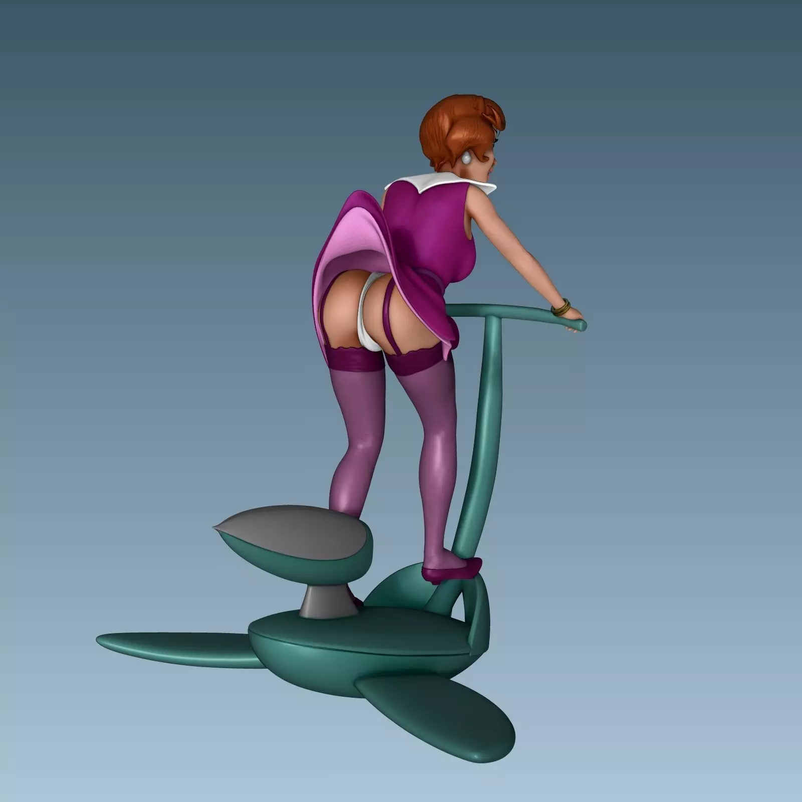 Jane Jetson figurine from The Jetsons 3D print model_13
