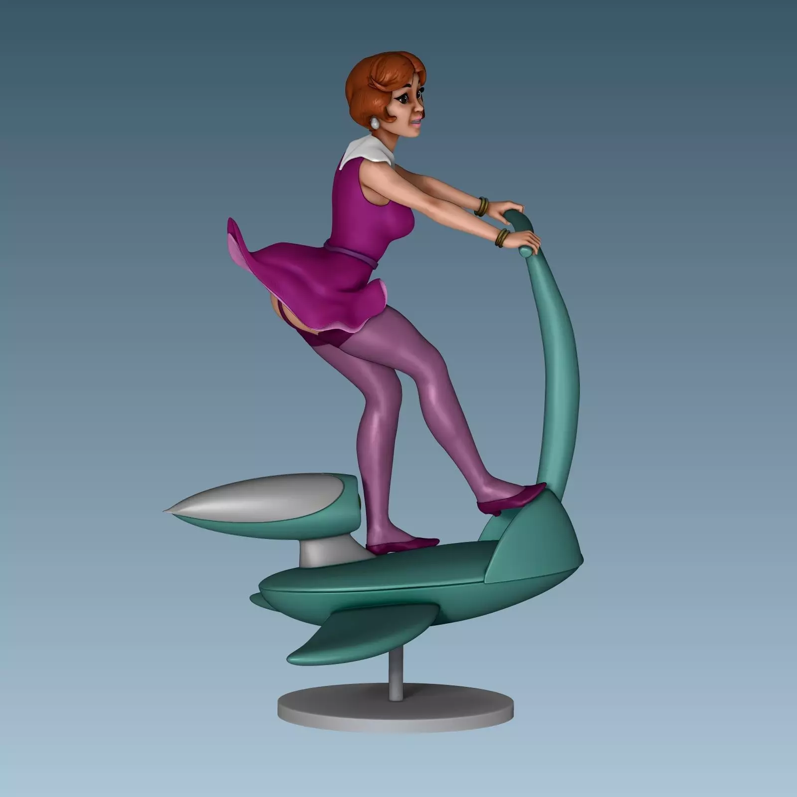 Jane Jetson figurine from The Jetsons 3D print model_9