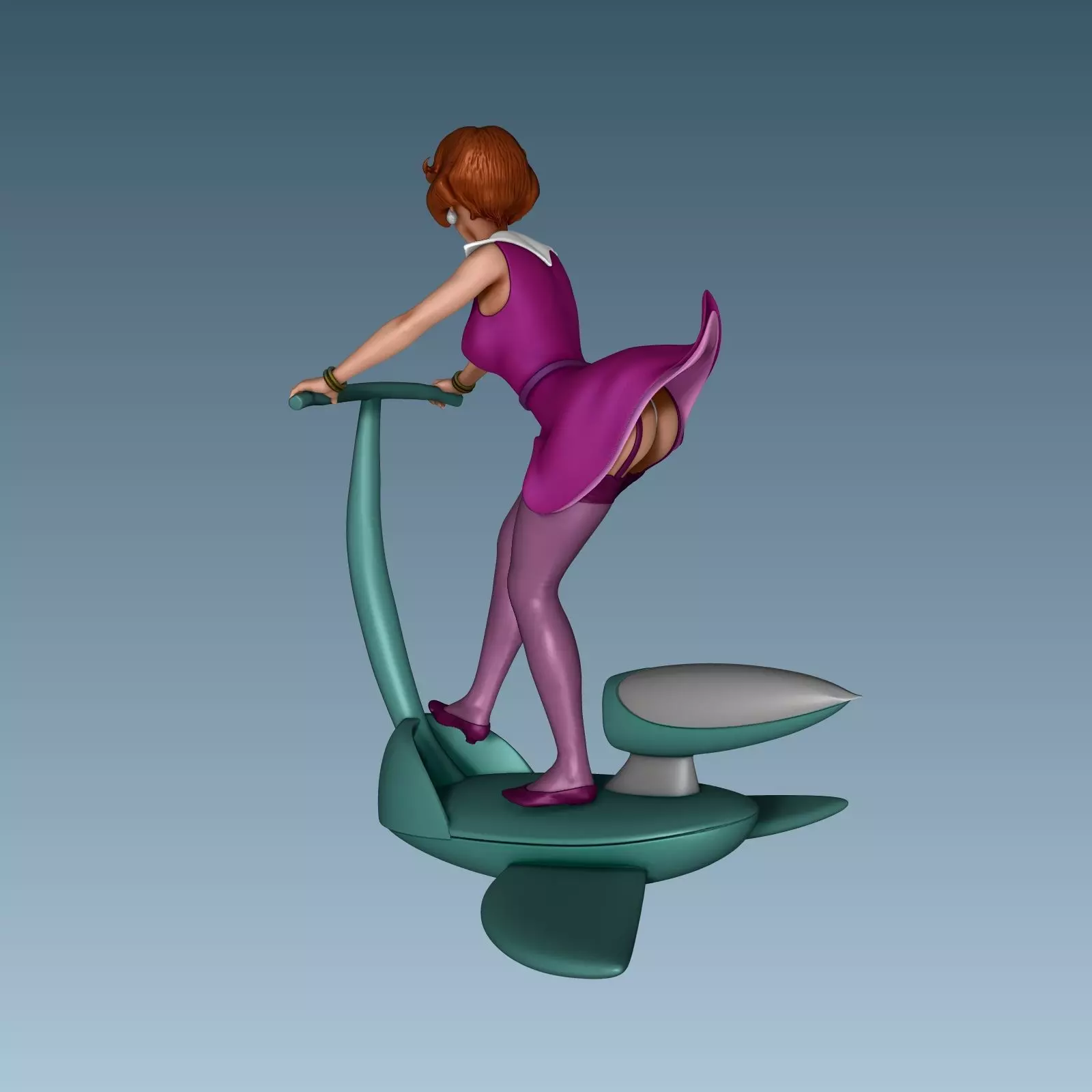 Jane Jetson figurine from The Jetsons 3D print model_12