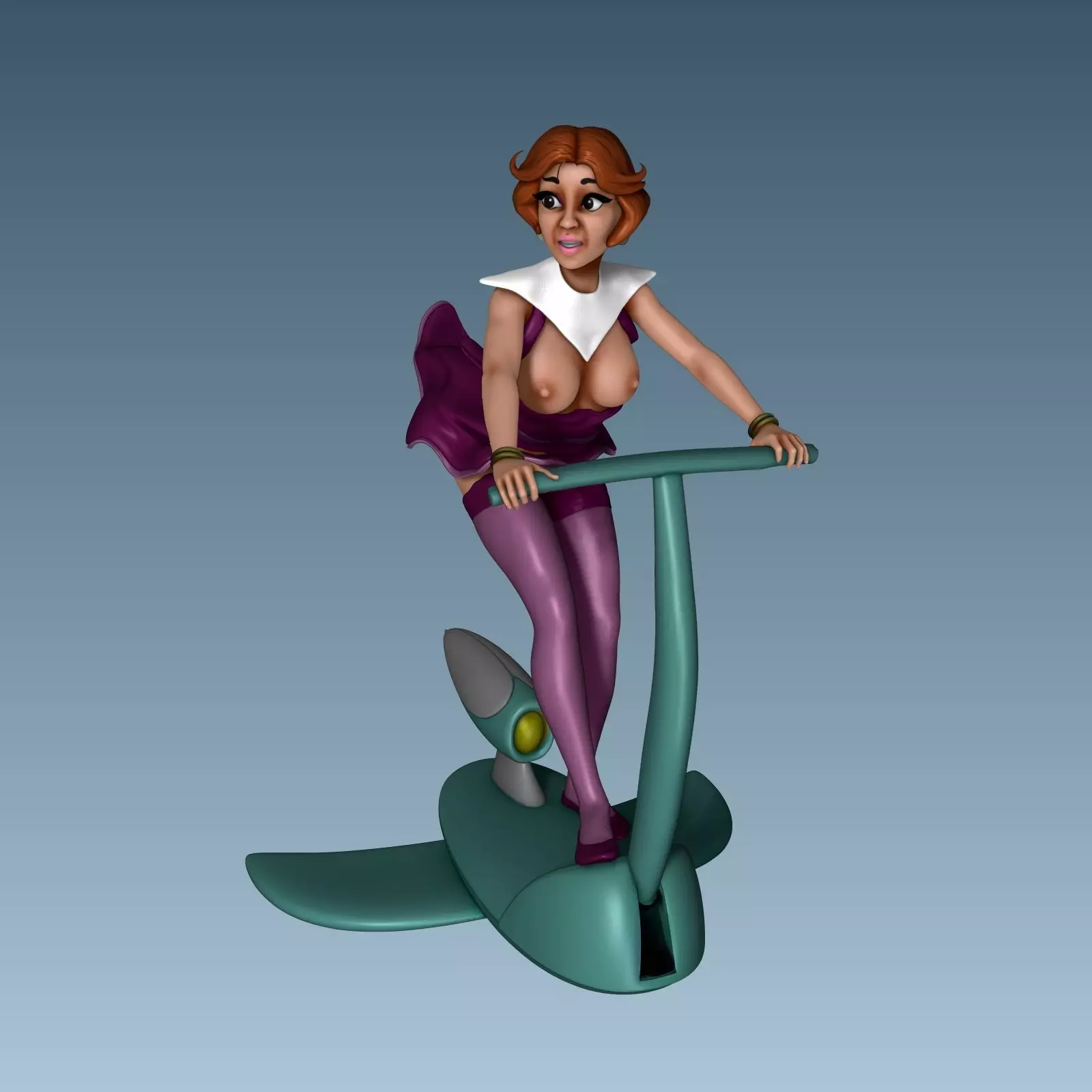 Jane Jetson figurine from The Jetsons 3D print model_8