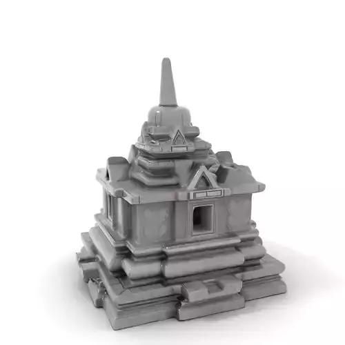 Ancient Stone Pagoda model pack