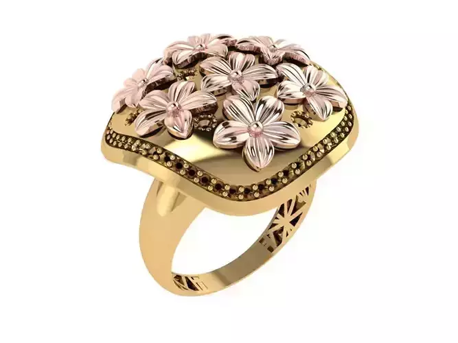 Ready Women Ring STL 3D Models 