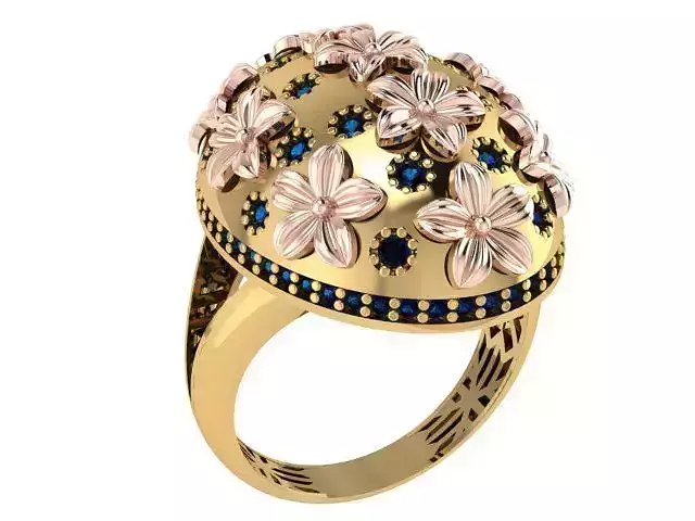 Ready Women Ring STL 3D Models 