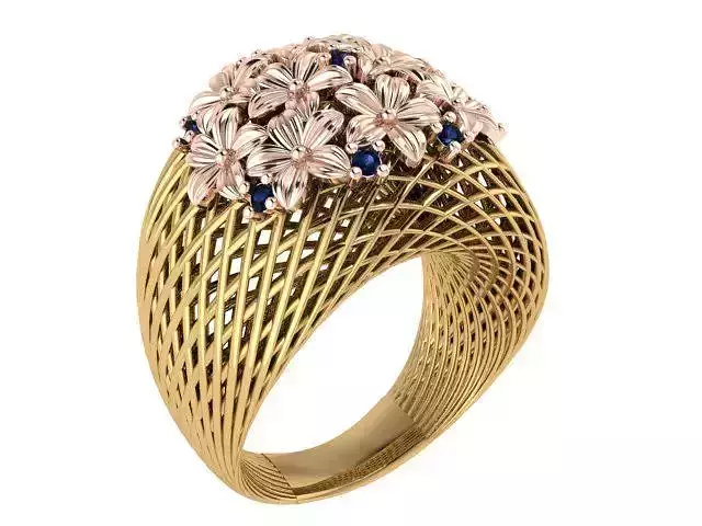 Ready Women Ring STL 3D Models 